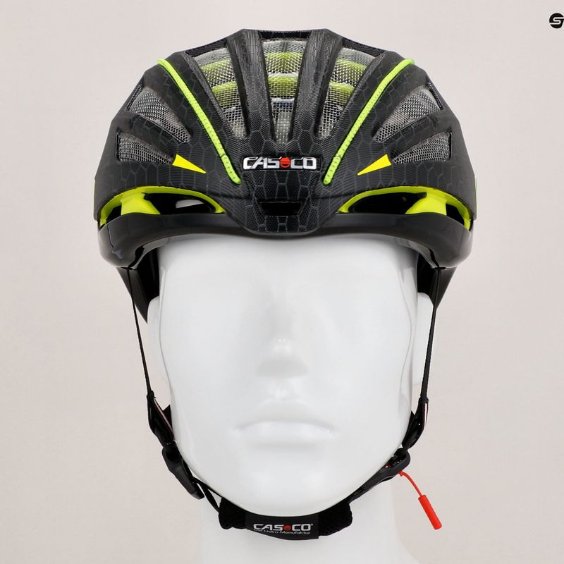 Cyklistická prilba CASCO Speedairo 2 neon hive 8