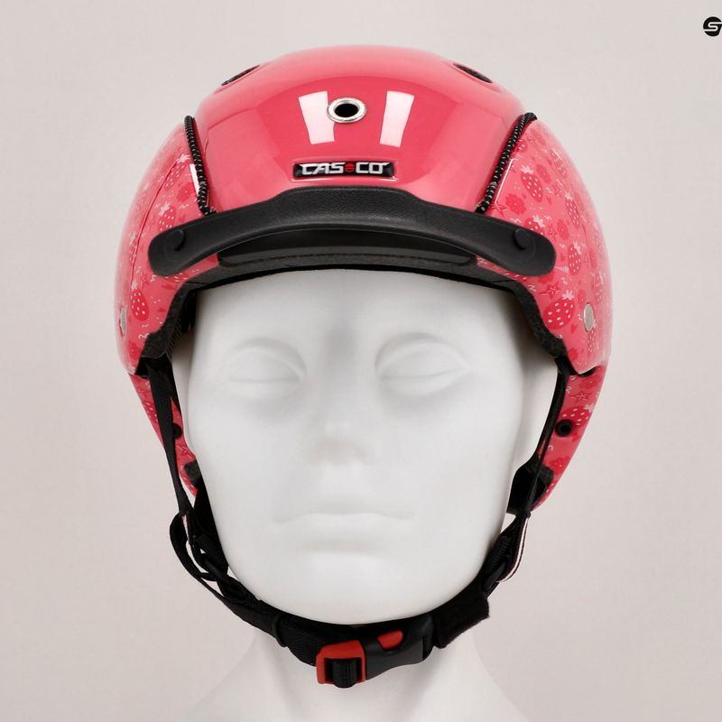 Detská cyklistická prilba CASCO Mini 2 strawberry blush 9