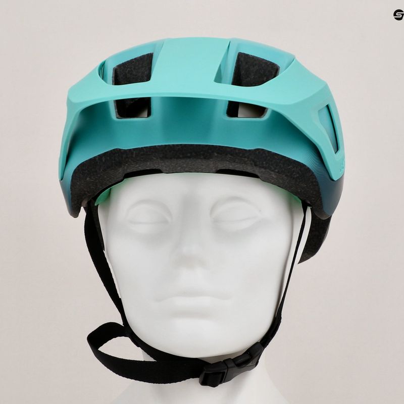 Detská cyklistická prilba Lazer Finch KinetiCore matte teal 12