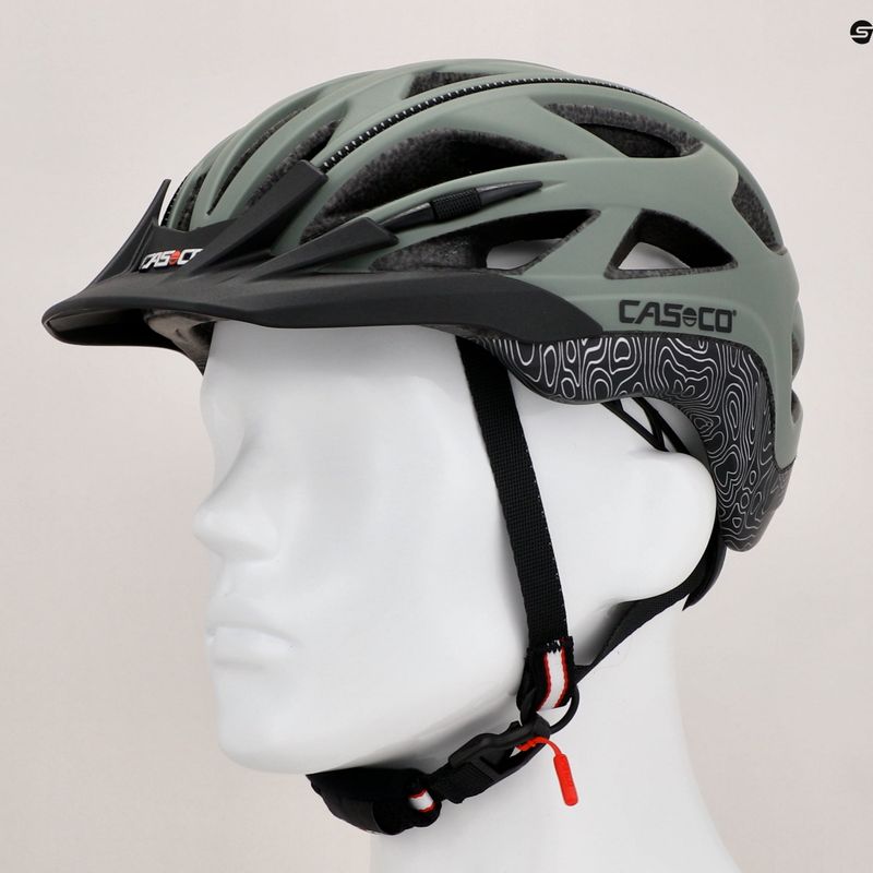 Cyklistická prilba CASCO Activ 2 pathfinder/green 9