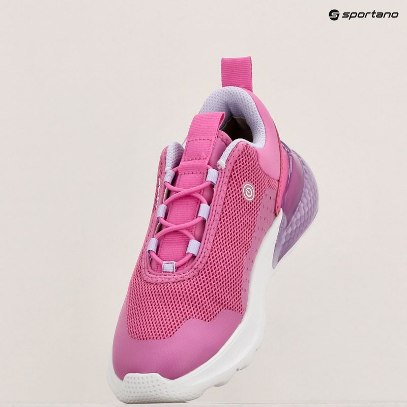 Juniorská obuv Geox Activart Illuminus fuchsia/lilac 10