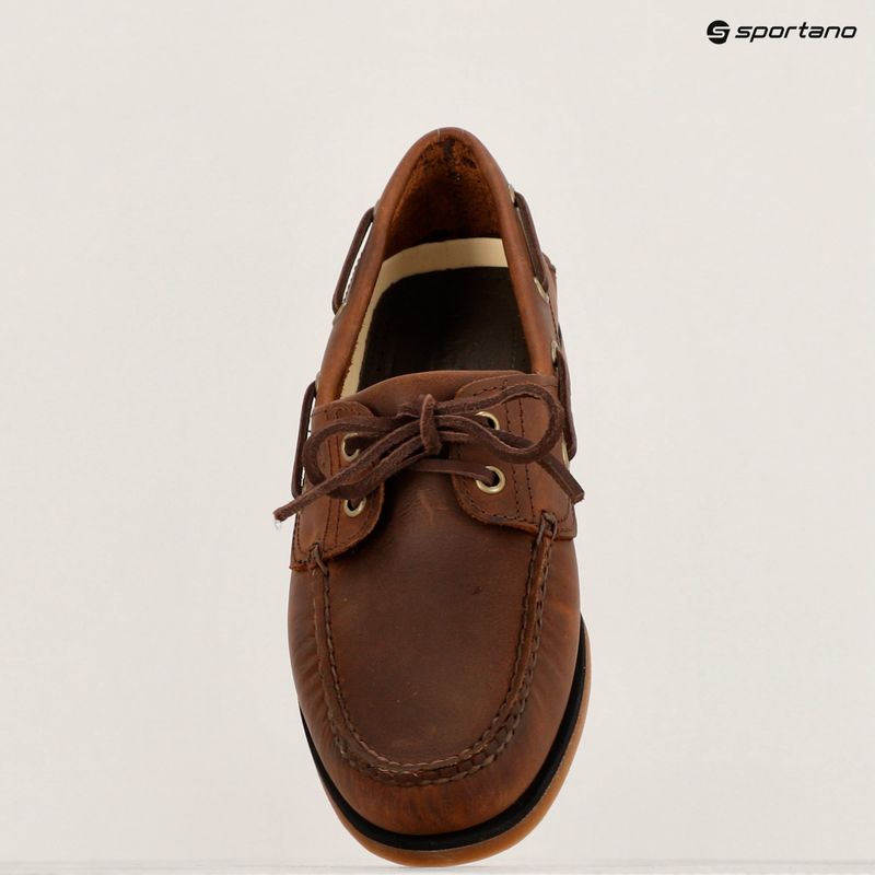 Pánske Timberland Classic Boat Shoe stredne hnedé celozrnné 9