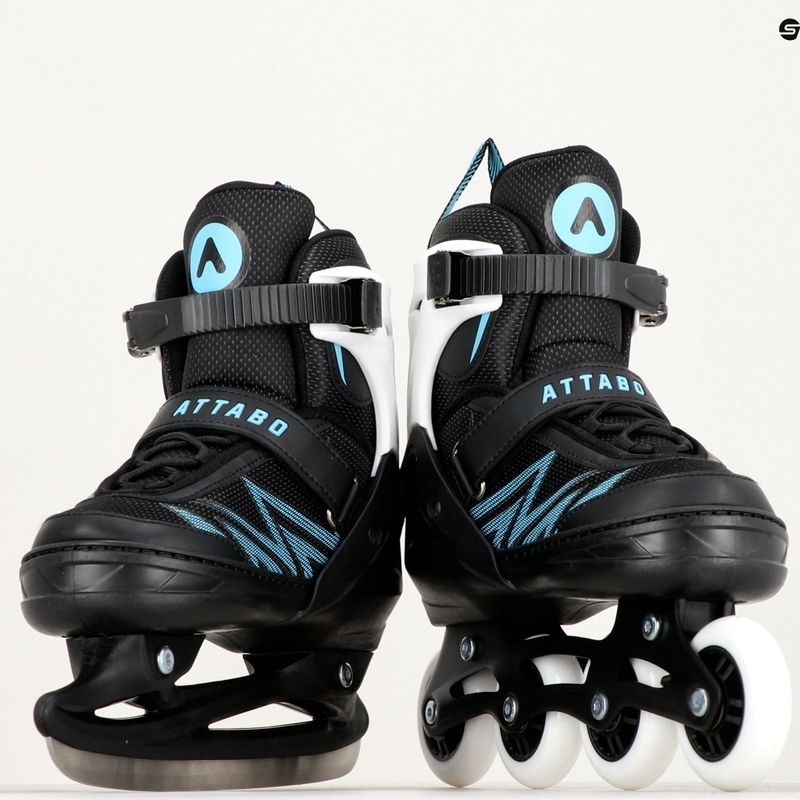Detské inline korčule ATTABO 2 v 1 Kylo blue 27