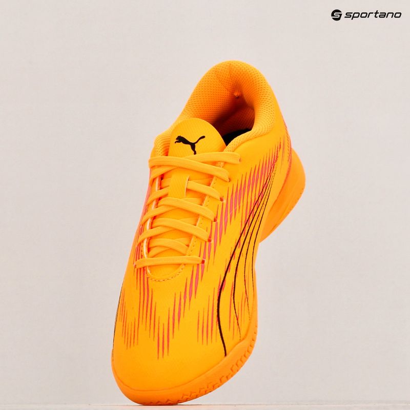 Detské kopačky PUMA Ultra Play TT Jr sunset glow/puma black/sun stream 9