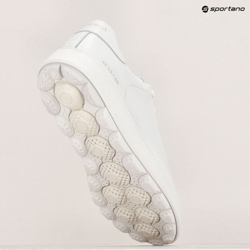 Pánska obuv Geox Spherica Ecub-1 white/sta.white 16