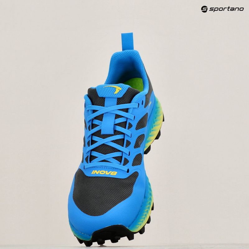 Pánska bežecká obuv Inov-8 Mudtalon dark grey/blue/yellow 10