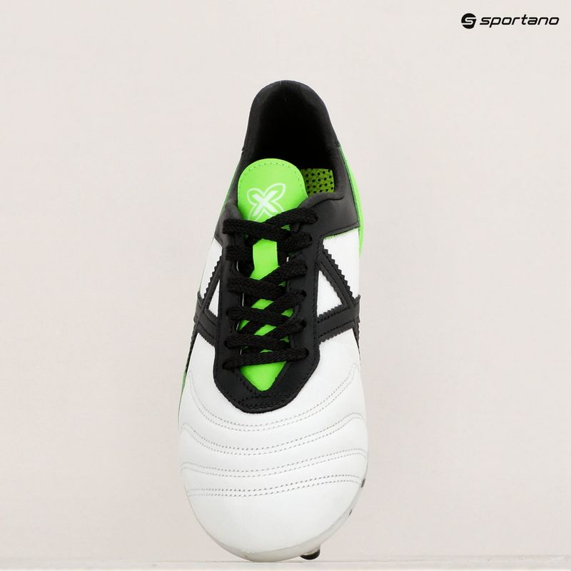 Futbalová obuv MUNICH Mundial 2.0 FG blanco/verde 15
