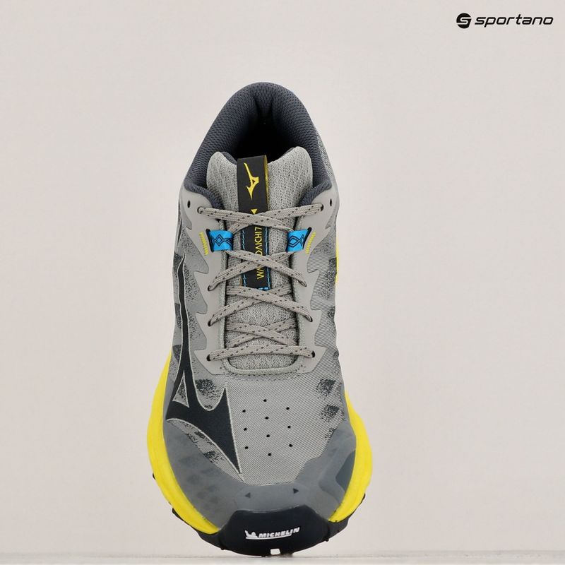 Pánska bežecká obuv Mizuno Wave Daichi 7 cgray/oblue/bol2(neon) 9