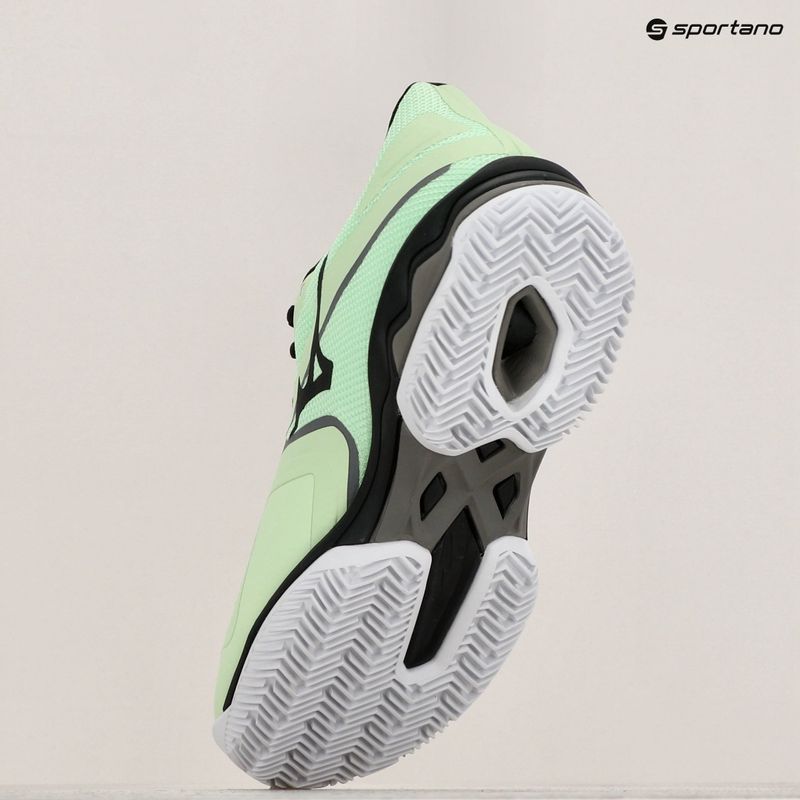 Pánska tenisová obuv Mizuno Wave Exceed Light 2 CC patina green/black/white 9