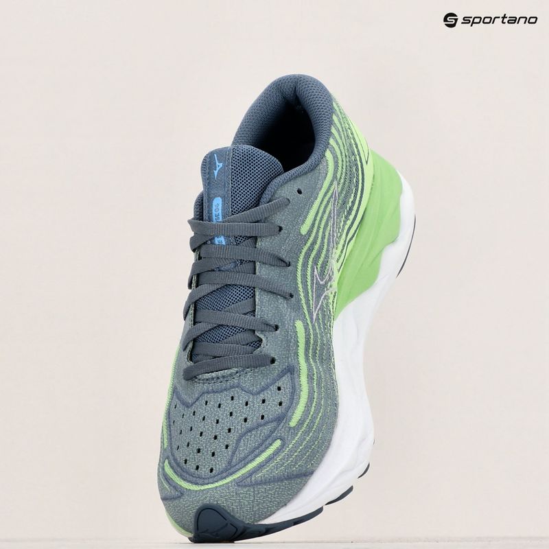 Pánska bežecká obuv Mizuno Wave Skyrise 4 camo green/china blue/909c 9