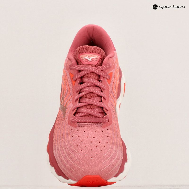 Dámska bežecká obuv Mizuno Wave Horizon 6 garnet rose/rose copper/persimmon 10