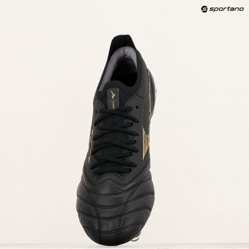 Pánske kopačky Mizuno Morelia Neo IV Beta SG black/gold/black 9