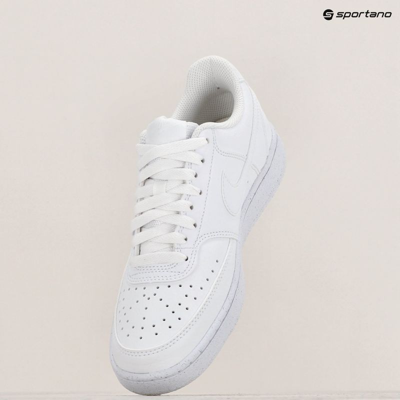 Dámske tenisky Nike Court Vision Low Next Nature white/white/white 10