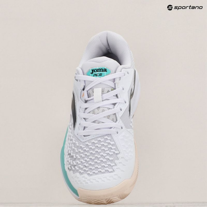 Topánky Joma Ace Lady Padel white/green 9