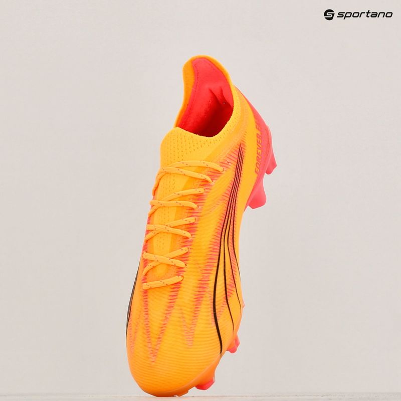 Futbalové kopačky PUMA Ultra Ultimate FG/AG sunset glow/puma black/sun stream 19