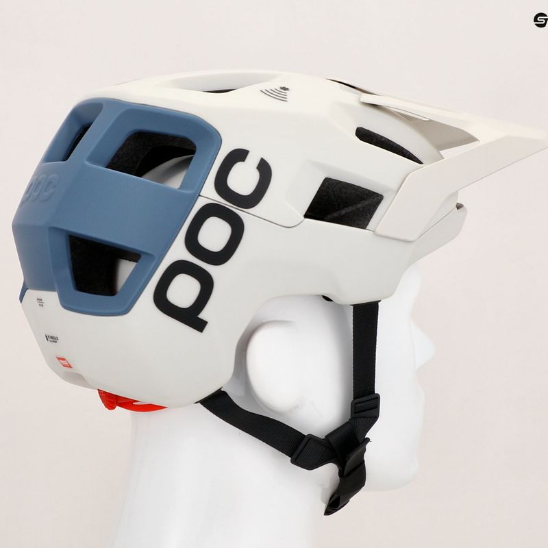 Cyklistická prilba POC Kortal Race MIPS selentine off-white/calcite blue matt 8