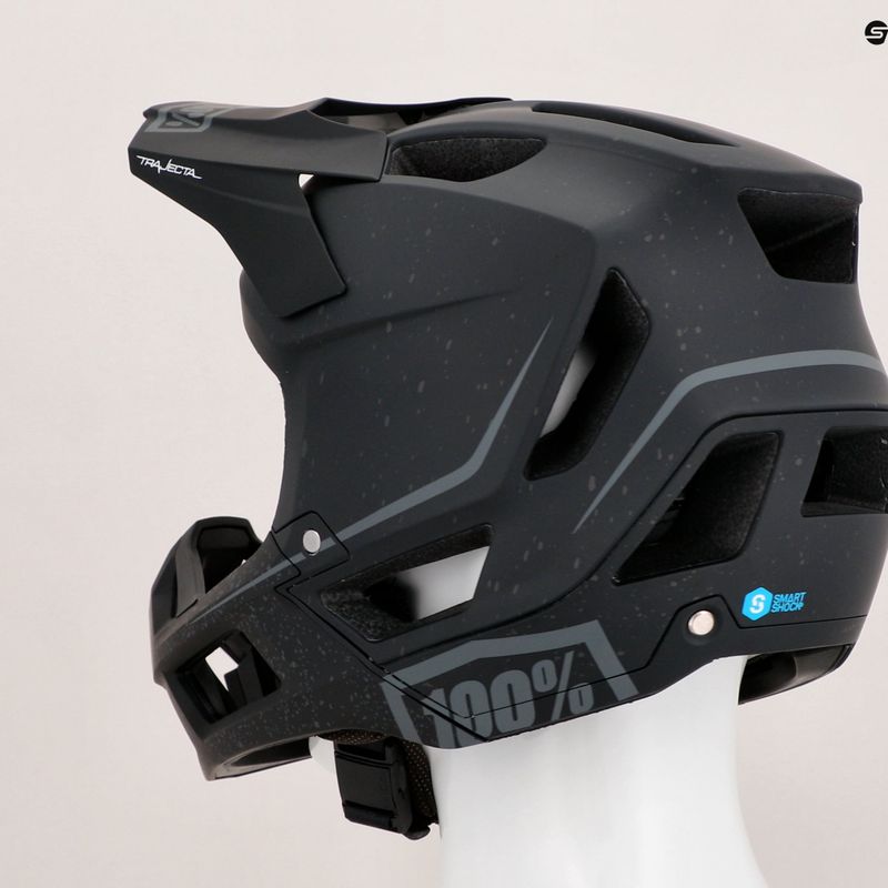 Cyklistická prilba 100% Trajecta w/Fidlock black 9