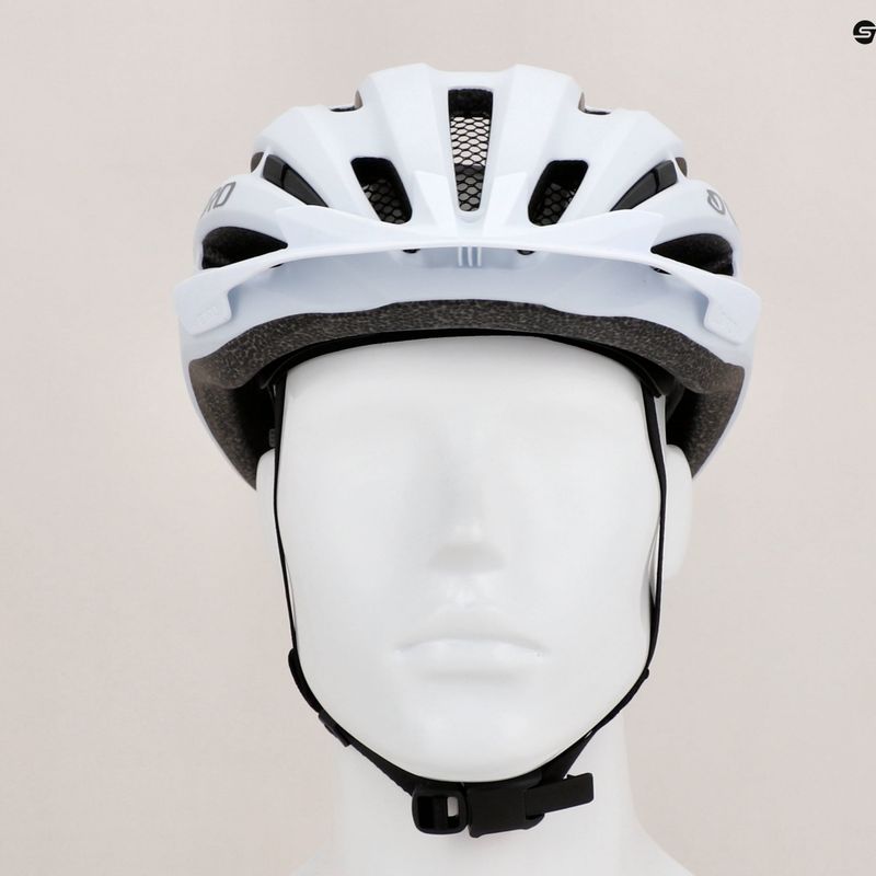 Cyklistická prilba Giro Register II matte white/charcoal 7