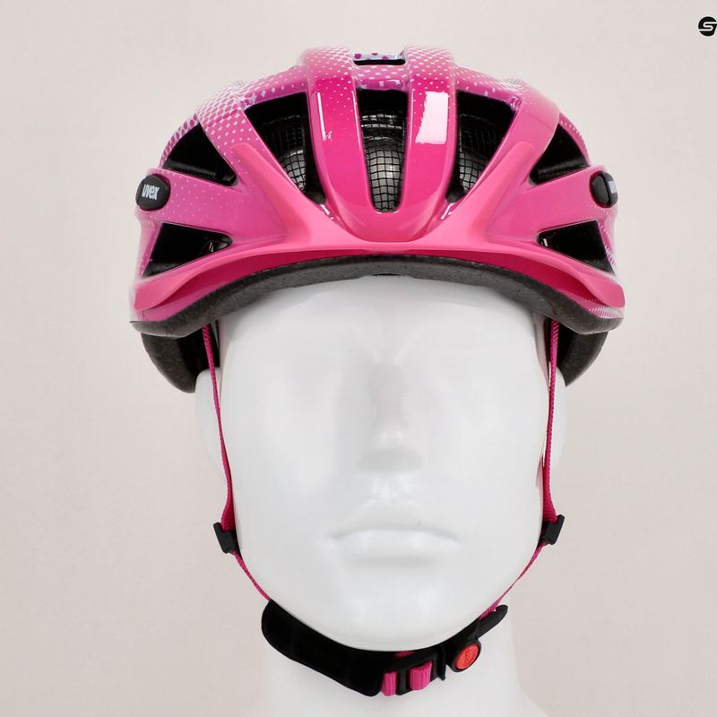Cyklistická prilba UVEX Air Wing pink/white 9