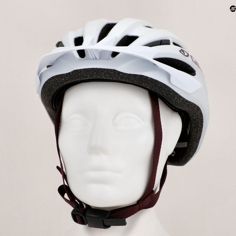 Cyklistická prilba Giro Register II Integrated MIPS matte white/dark cherry 10