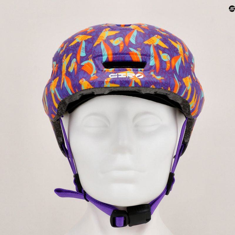 Detská cyklistická prilba Giro Scamp II matte purple libre 7