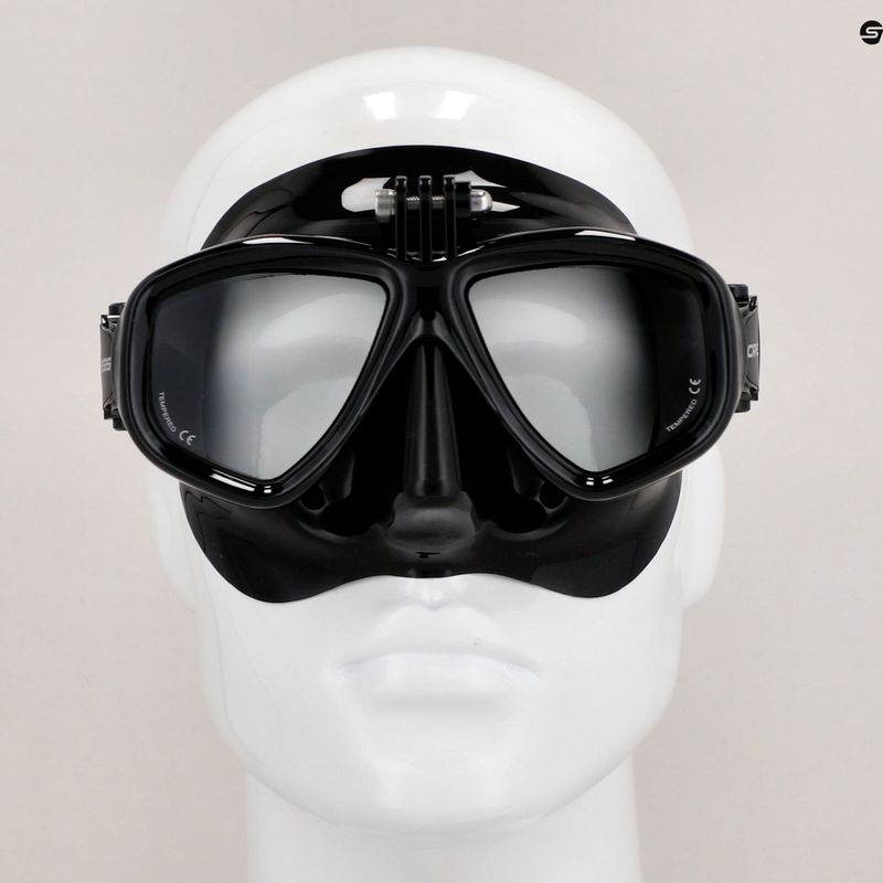 Potápačská maska Cressi Action black/black 3