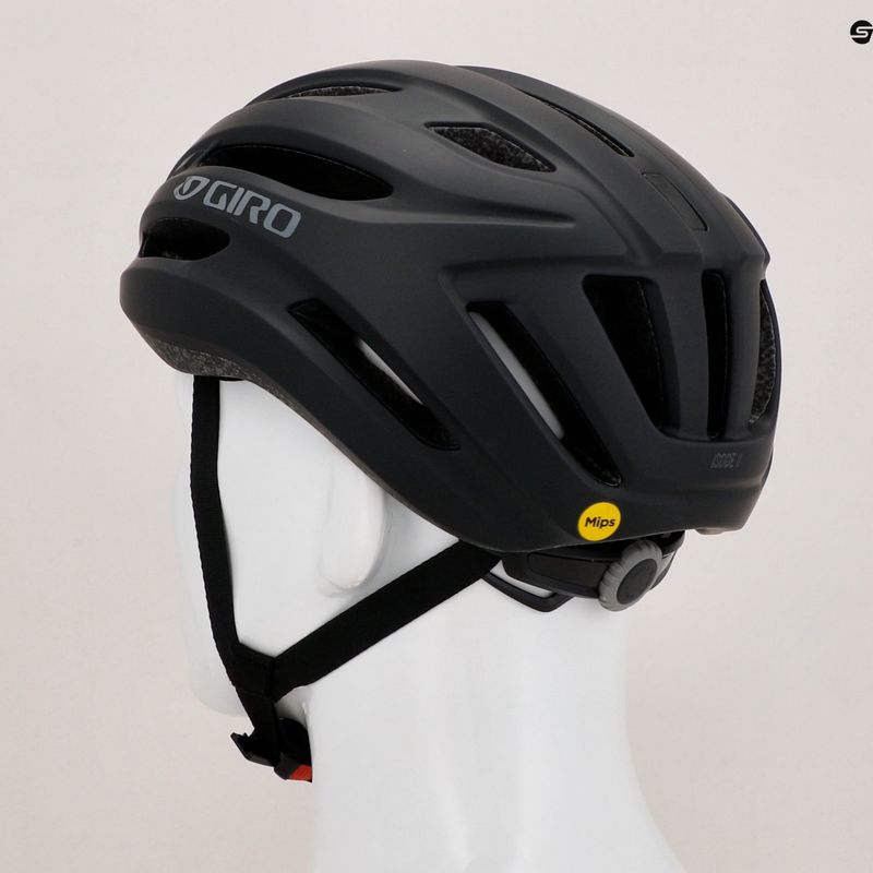 Cyklistická prilba Giro Isode II Integrated MIPS matte black/charcoal 7