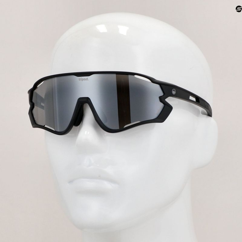 Slnečné okuliare Tripout Force black/dark silver axiom 7