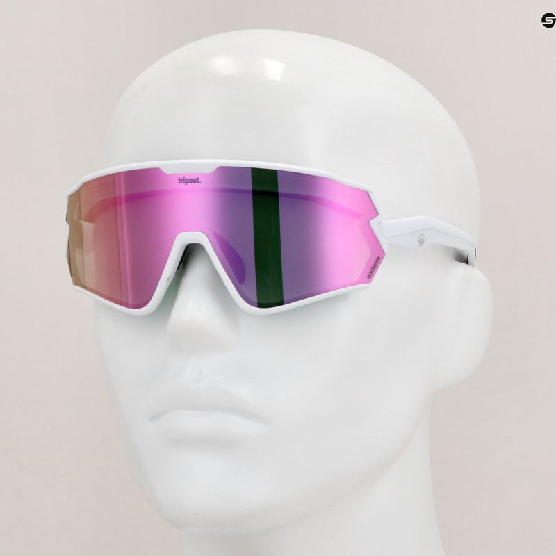 Slnečné okuliare Tripout Infinity white/pinky axiom 7