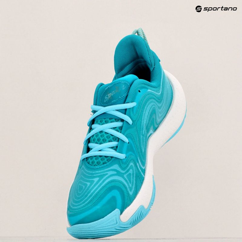 Basketbalová obuv Under Armour Spawn 6 circuit teal/sky blue/white 9