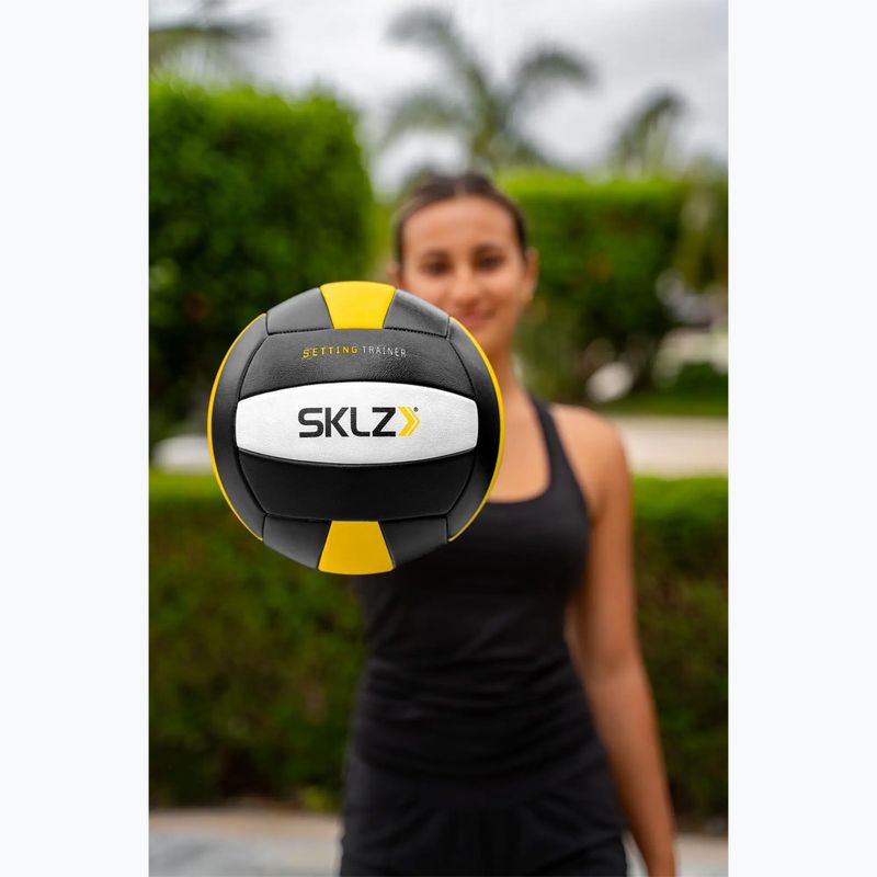 SKLZ Setting Trainer volejbal čierna/žltá/biela 3