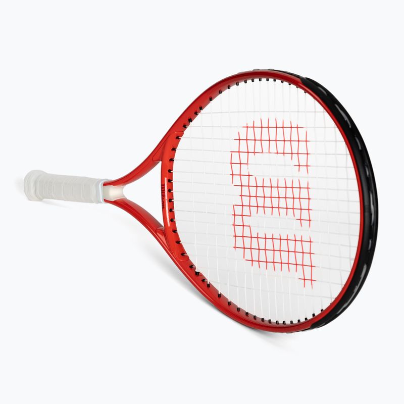 Detská tenisová raketa Wilson Roger Federer 26 Half Cvr červená WR054410H+ 2