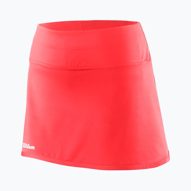 Tenisová sukňa Wilson Team II 12,5 oranžová WRA795704