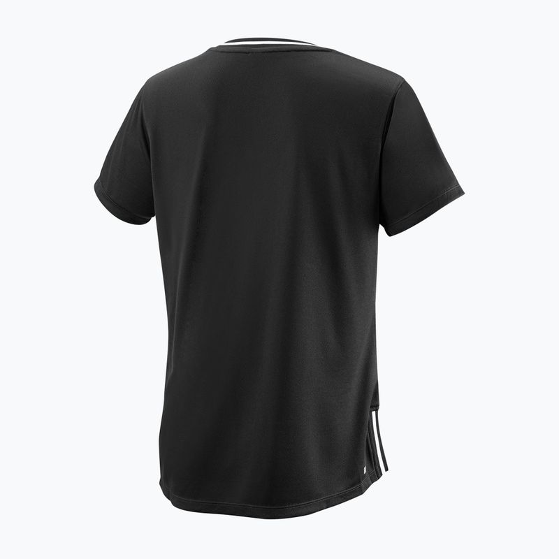 Dámske tenisové tričko Wilson Team II V-Neck black WRA795301 2