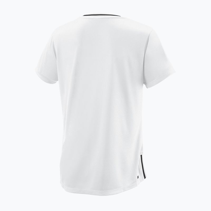 Dámske tenisové tričko Wilson Team II V-Neck white WRA795302 2