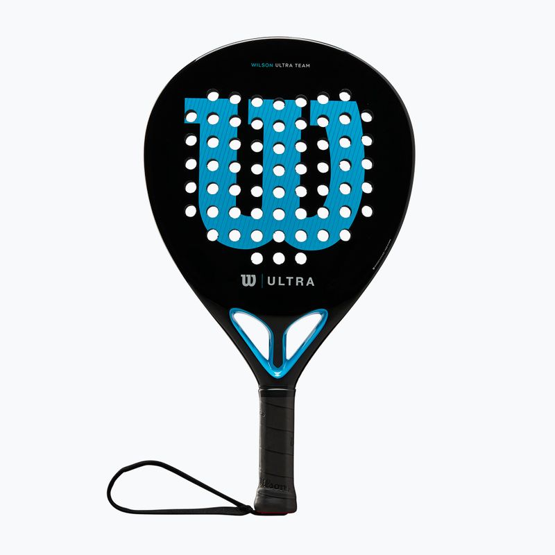 Raketa Wilson Ultra Team V2 Padel čierno-modrá WR067011U2 6