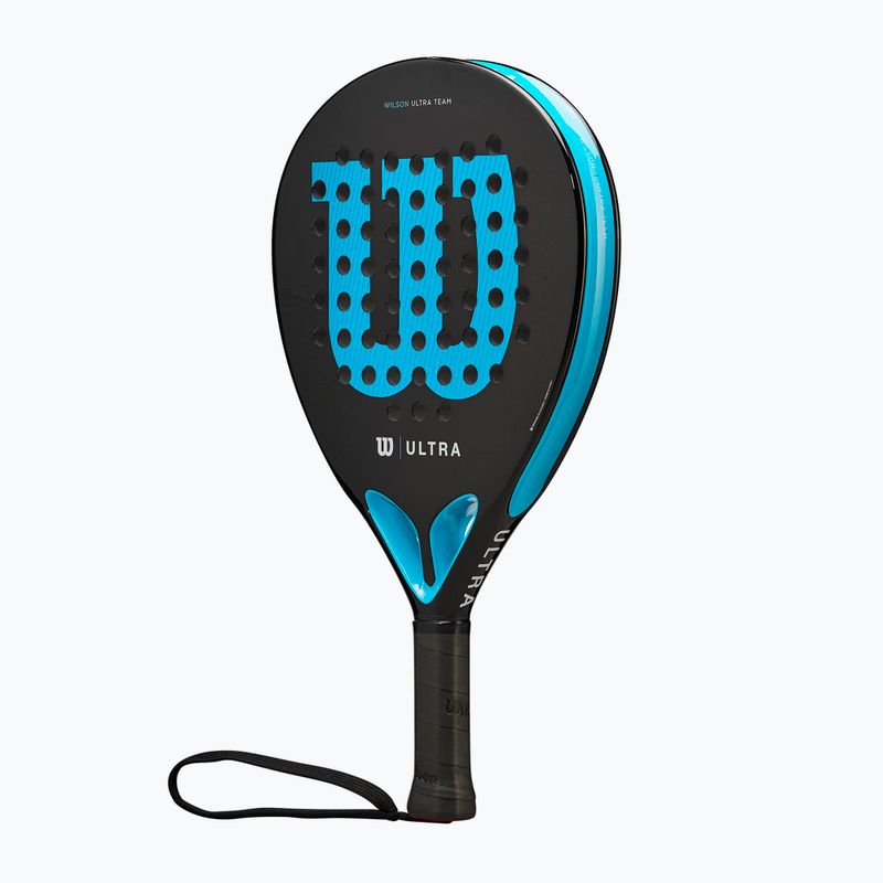 Raketa Wilson Ultra Team V2 Padel čierno-modrá WR067011U2 8