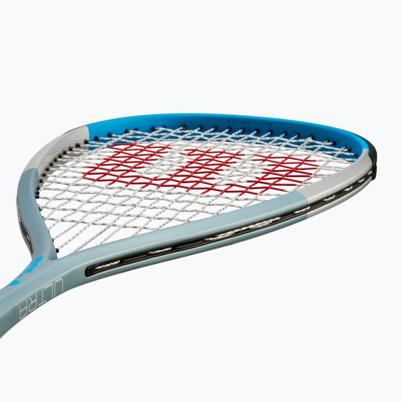 Squashová raketa Wilson Ultra L modrá/strieborná 10