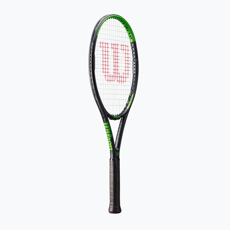 Tenisová raketa Wilson Blade Feel 103 čierno-zelená WR083310U 8
