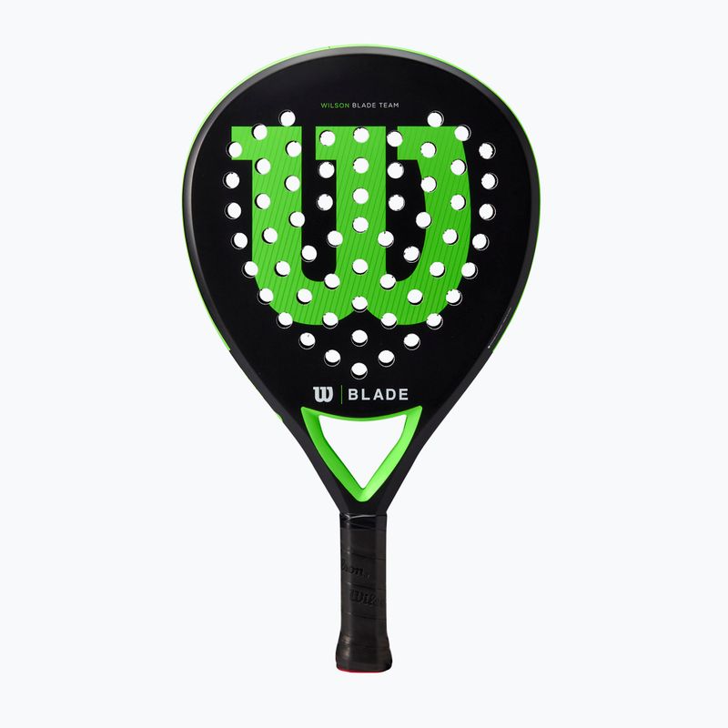 Raketa Wilson Blade Team V2 Padel čierno-zelená WR067411U2 6