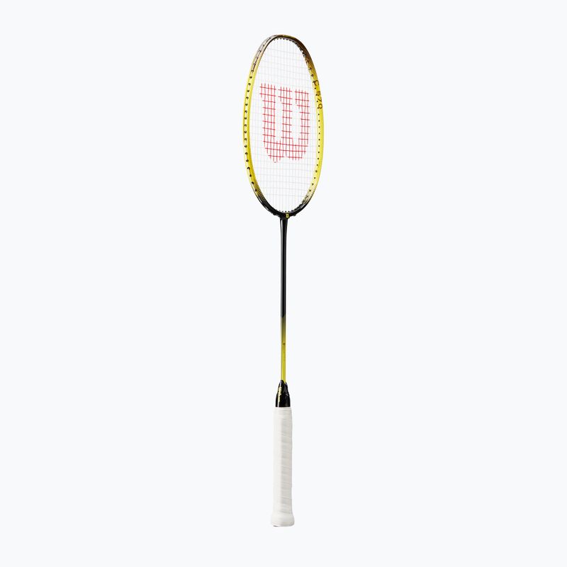 Bedmintonová raketa Wilson Fierce 570 gold/white 2