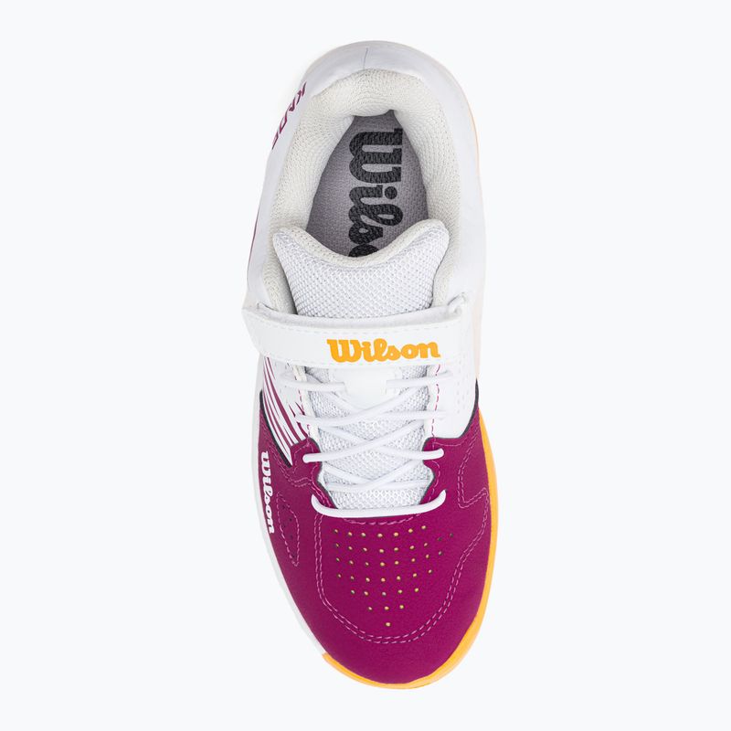 Wilson Kaos K 2.0 detská tenisová obuv bielo-ružová WRS329190 6