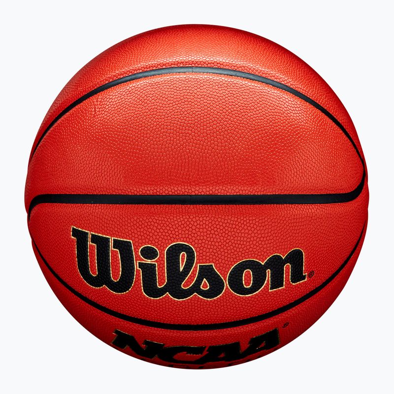 Basketbalová Lopta Wilson NCAA Legend orange/black veľkosť 6 5