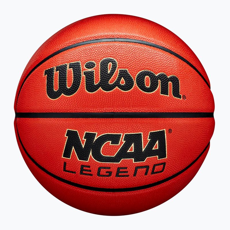 Basketbalová Lopta Wilson NCAA Legend orange/black veľkosť 5