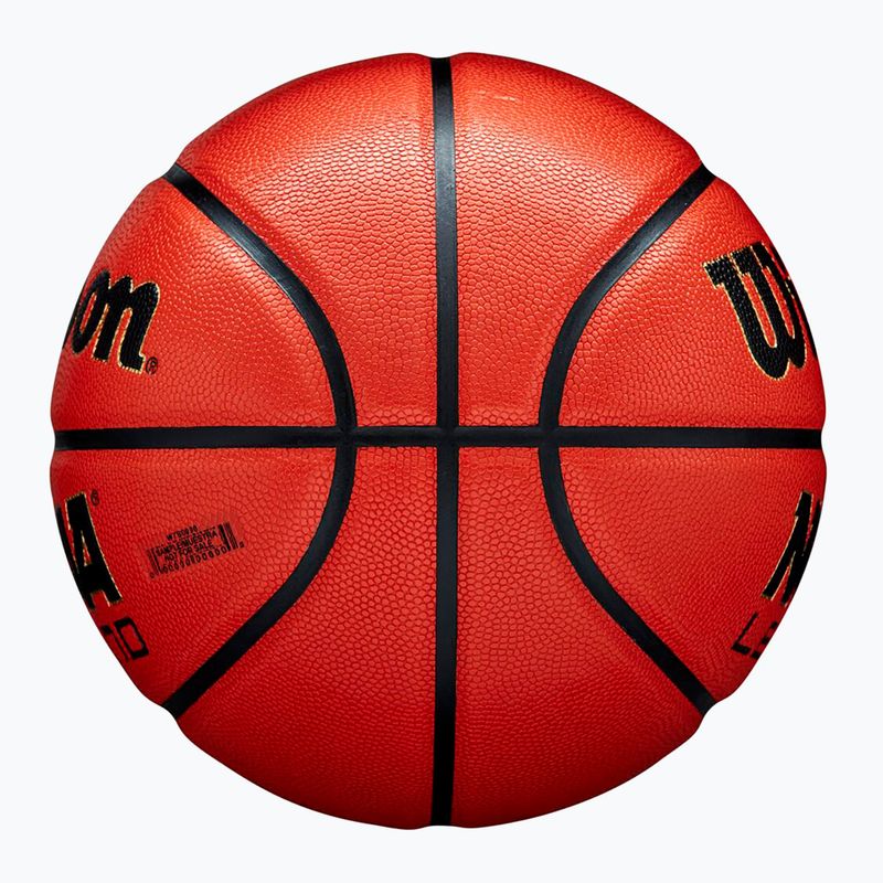 Basketbalová Lopta Wilson NCAA Legend orange/black veľkosť 5 5