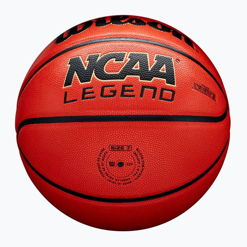 Basketbalová Lopta Wilson NCAA Legend orange/black veľkosť 5 6