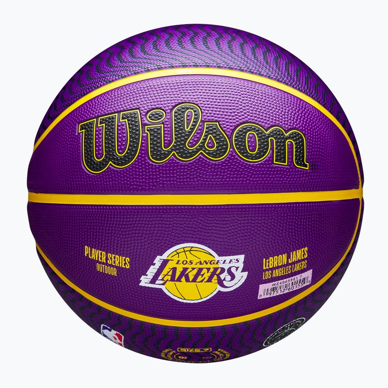 Wilson NBA Player Icon Outdoor Lebron basketbal WZ4005901XB7 veľkosť 7 6