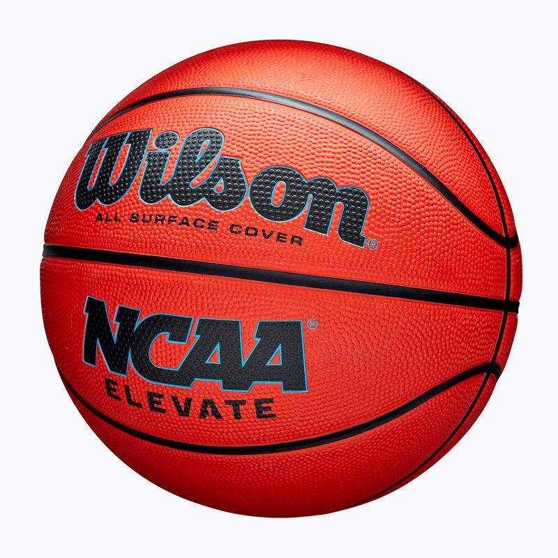 Basketbalová lopta Wilson NCAA Elevate orange/black veľkosť 7 3