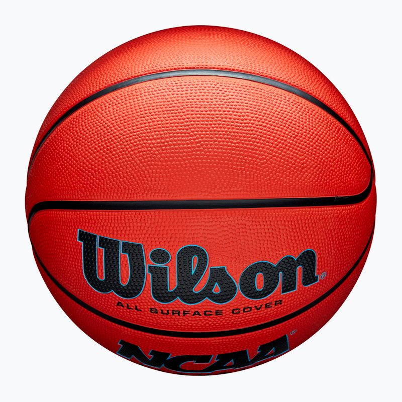 Basketbalová lopta detská Wilson NCAA Elevate orange/black veľkosť 5 4