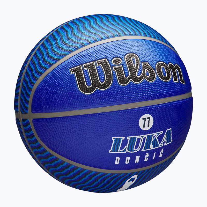 Wilson NBA Player Icon Outdoor Luka basketbal WZ4006401XB7 veľkosť 7 2